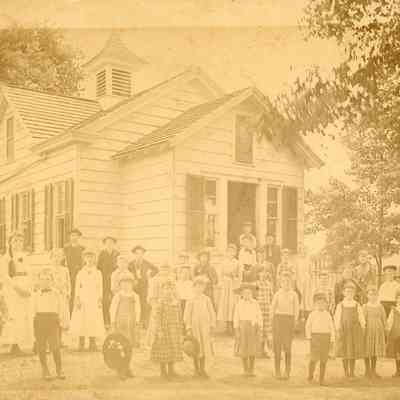 Jefferson School: Parsonage and Old Short Hills Road, 1892