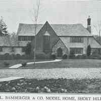          Bamberger Model Home, Nottingham, Short Hills, 1928
   