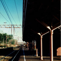          Millburn Train Station, 1985 picture number 2
   