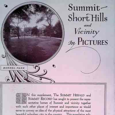 Summit-Short Hills and Vicinity in Pictures, 1925