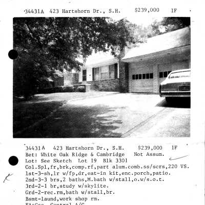 423 HARTSHORN DRIVE