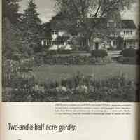 Wallbridge House and Garden, 1946