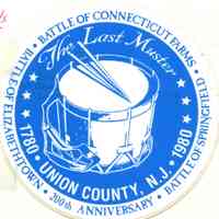 Battle of Springfield: 200th Anniversary Decal, 1980