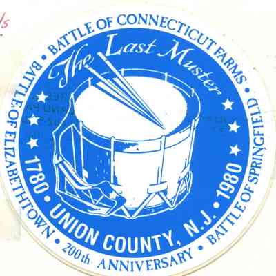 Battle of Springfield: 200th Anniversary Decal, 1980