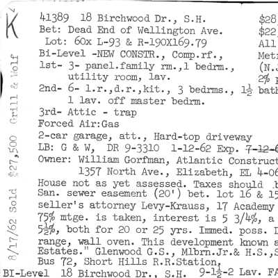 18 BIRCHWOOD DRIVE