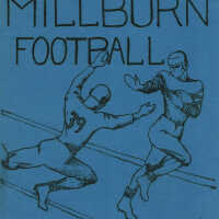 Millburn High School Football Program, 1939