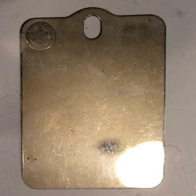 Rudiger: Stanley Rudiger, Boy Scouts of America Metal Tag or Mirror