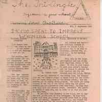 Wyoming School: Triangle Newsletters 1955-1956