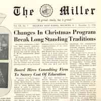 Millburn High School: The Miller, December 22, 1958