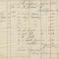Blood: Ayers House Painting Receipt, 1895