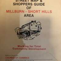 Map: Street Map & Shoppers Guide of Millburn-Short Hills Area