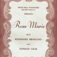 Rose Marie, 1943 Paper Mill Playhouse Souvenir Program