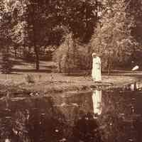 Hartshorn: Joanna Hartshorn Near the Pond