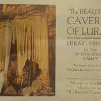 MHS Scrapbook: Caverns of Luray Advertisement Booklet