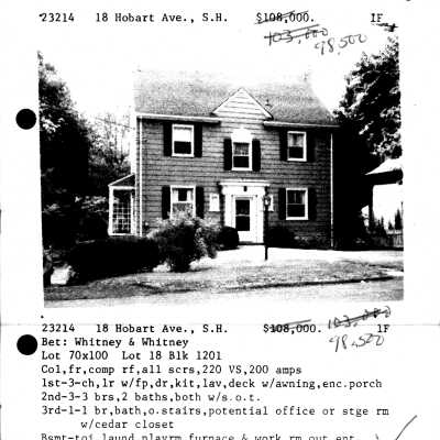 18 HOBART AVENUE