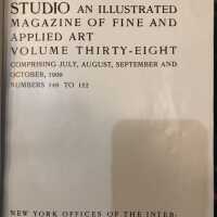          Bound Volume of International Studio; Article on William c. De Lanoy House, Short Hills
   