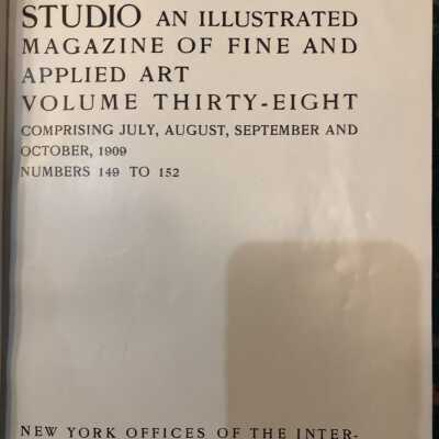 International Studio, v. 38, Nos. 149-152 (July-October 1909)