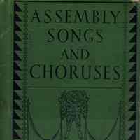 Assembly Songs and Choruses School Book, 1929