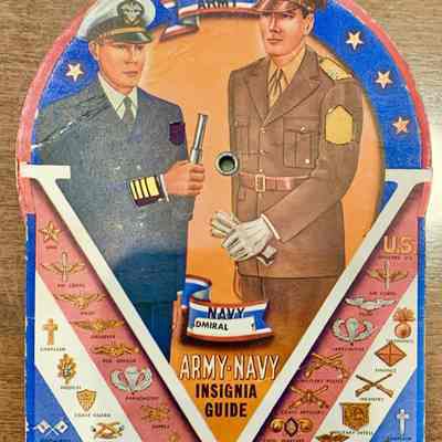 World War II Items: Army-Navy Insignia Guide