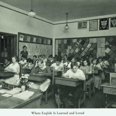 Millburn High School English Class, 1931