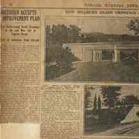 Wehrle Scrapbook: Lackawanna Grade Crossings in Millburn & Road Repairs