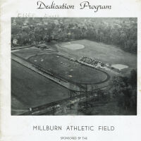 Millburn High School: Millburn Athletic Field Dedication Program, 1948