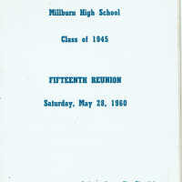 Millburn High School Class of 1945 Reunion