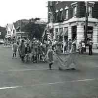 Memorial Day: Girl Scouts Marching in Memorial Day Parade, 1976