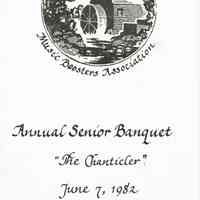 Millburn High School Music Boosters Senior Banquet, 1982