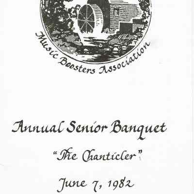 Millburn High School Music Boosters Senior Banquet, 1982