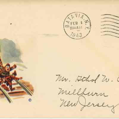 Cliff: Athol W.Cliff Envelope, 1943
