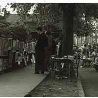          Millburn Art Center 1945 Scrapbook: Village Festival Art Exhibition, 1945 picture number 1
   
