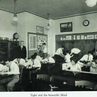 Millburn High School Science Class, 1931
