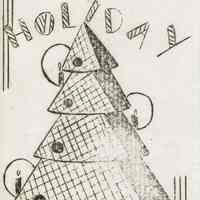Millburn High School Holiday Concert Program, 1935