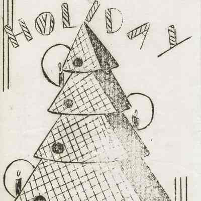 Millburn High School Holiday Concert Program, 1935