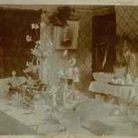          Hartshorn: James Shackelton Photograph of Table Set for Christmas Dinner, 1902 picture number 1
   