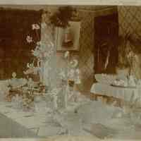 Hartshorn: James Shackelton Photograph of Table Set for Christmas Dinner, 1902