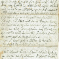          Parsil: Samuel B. Parsil Civil War Letter to Mother, November 14, 1862 picture number 2
   