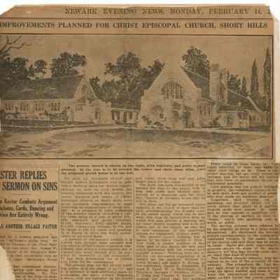 Wehrle Scrapbook: Christ Church Renovations