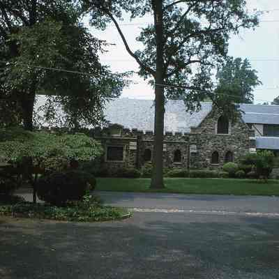 Forest Drive Side from Forest Drive Parking Lot, August 1975