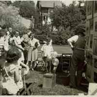 Millburn Art Center 1946 Scrapbook: Exhibition of Children