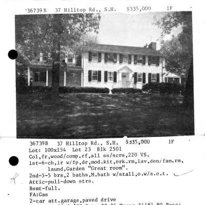 37 HILLTOP ROAD
