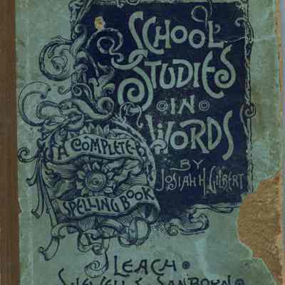 Blood: Albert Blood School Book, 1890