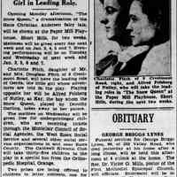          Montclair Times, December 23, 1938
   