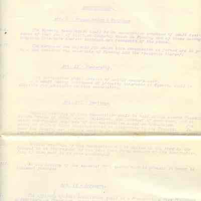 Wyoming Civic Association: Constitution and By-Laws, 1909