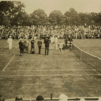 Tennis: Orange Lawn Tennis Association Tournament Taylor Park, 1930