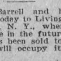          Star-Ledger, October 25, 1907
   