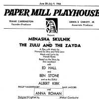          Paper Mill Playhouse Playbill Program for The Zulu & the Zayor, 1966 picture number 2
   