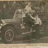 Hartshorn: Stewart Hartshorn, Jr. Fire Engine Donation, 1963