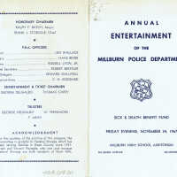 Police Department: Program for 1967 Benefit Event